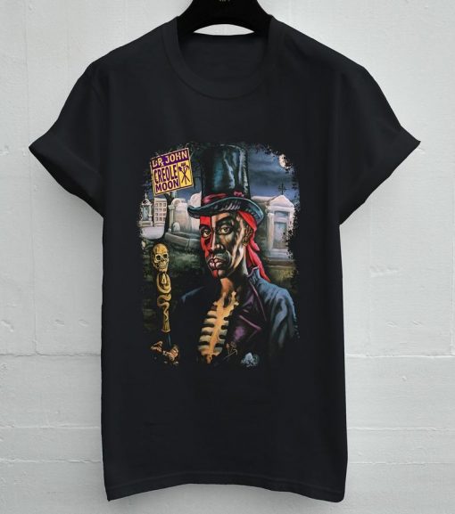 Dr John New Orleans Piano Graphic Print Vintage Unisex T-Shirt