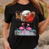 Flamingo gang funny birthday T_shirt