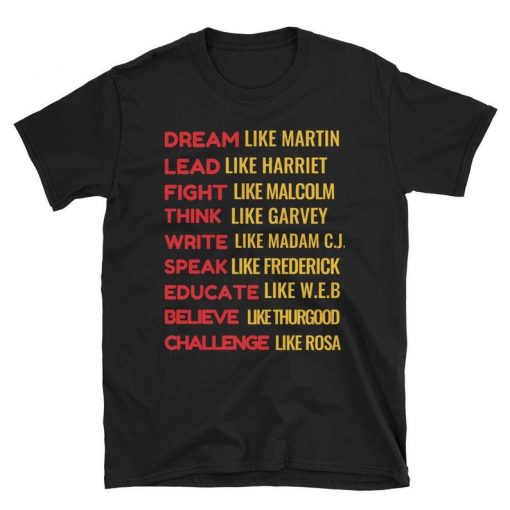 Inspirational Black History Leaders T-Shirt