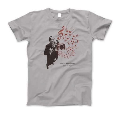 Louis Armstrong (Satchmo) Playing Trumpet T-Shirt