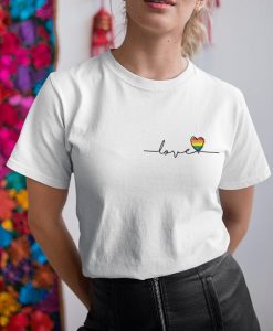 Love Lgbt Heart T-shirt