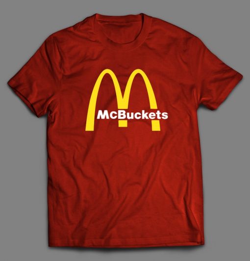 McBuckets Basketball Custom Printed Full Front Unisex DTG High Quality T-Shirt