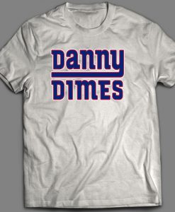 New York's Daniel Jones Danny DimeS Football Printed Full Front Unisex DTG High Quality T-Shirt