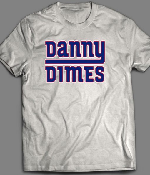 New York's Daniel Jones Danny DimeS Football Printed Full Front Unisex DTG High Quality T-Shirt