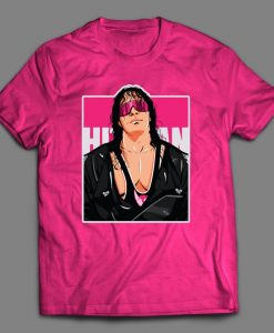 Pro Wrestling Classic Hitman Art Custom Printed Full Front Unisex DTG High Quality T-Shirt