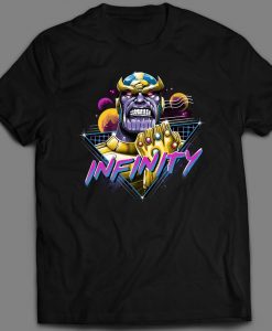 Retro Infinity Comic book t shirt