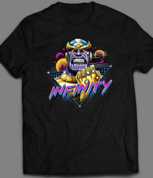 Retro Infinity Comic book t shirt