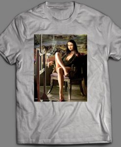 Sexy Mona Lisa Parody Custom t shirt