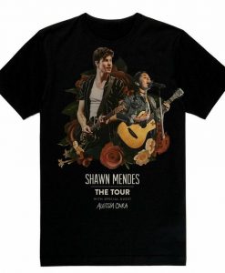 Shawn Mendes Flower Floral Music Fan Tour 2019 We Love You Unisex T-shirt