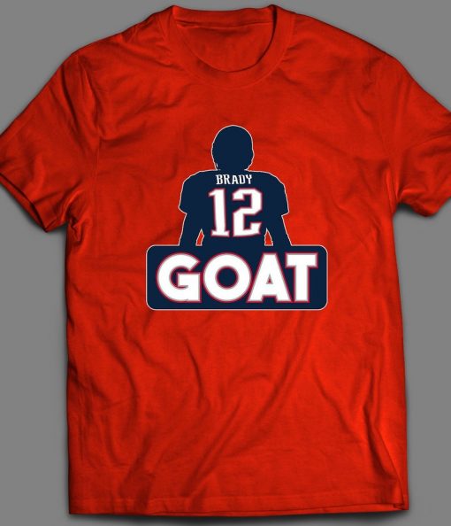 The Goat Brady #12 t shirt