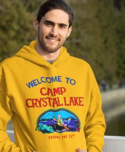 Welcome to CAMP Crystal Lake Hoodie