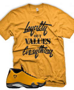 Yellow LOYALTY T Shirt