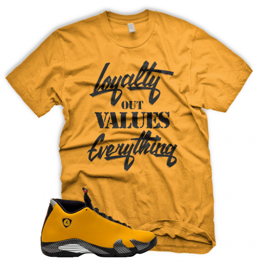 Yellow LOYALTY T Shirt