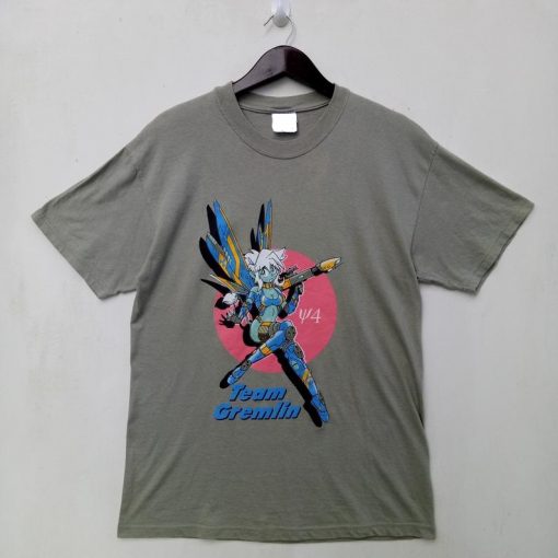 ANIME Team Gremlin japanese cartoon medium size tee shirt