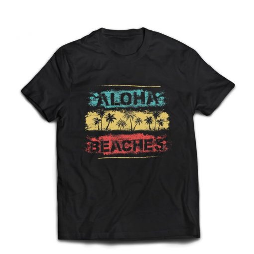 Aloha Beaches Beach t shirt