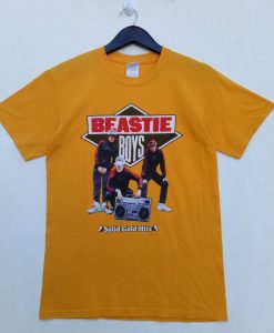 BEASTIE BOYS solid gold hits American hip hop rap band rare tee shirt