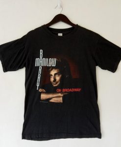 Barry Manilow American Pop singer t shirt