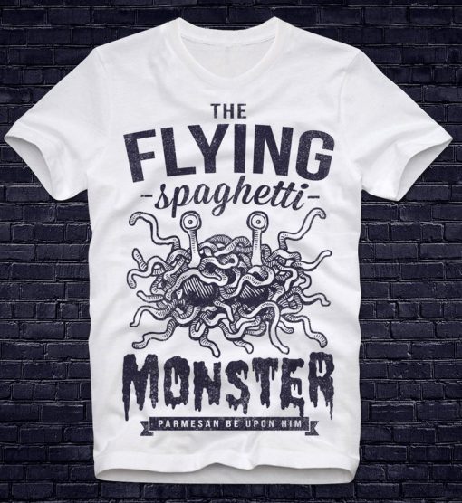 Church of the Flying Spaghetti Monster t shirt