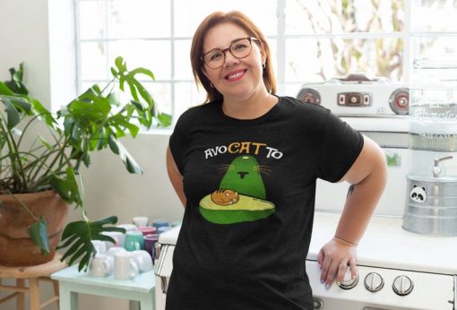 Cute avo Cat T-shirt