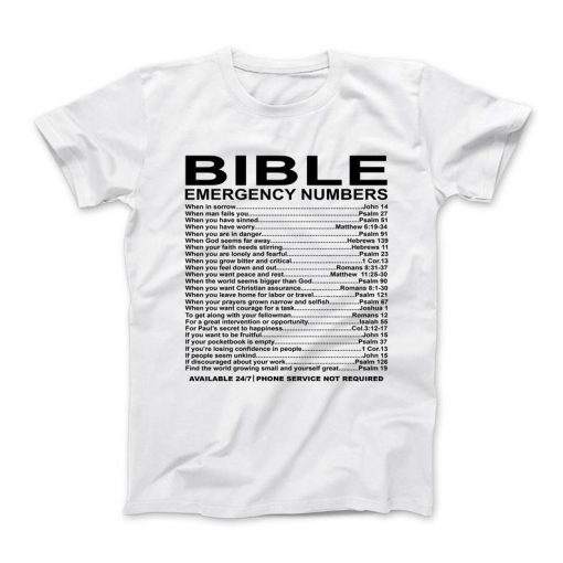 Emergency Bible Numbers T-Shirt