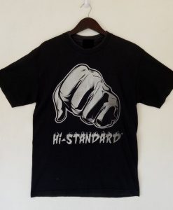 HI-STANDARD Japanese hardcore punk t shirt