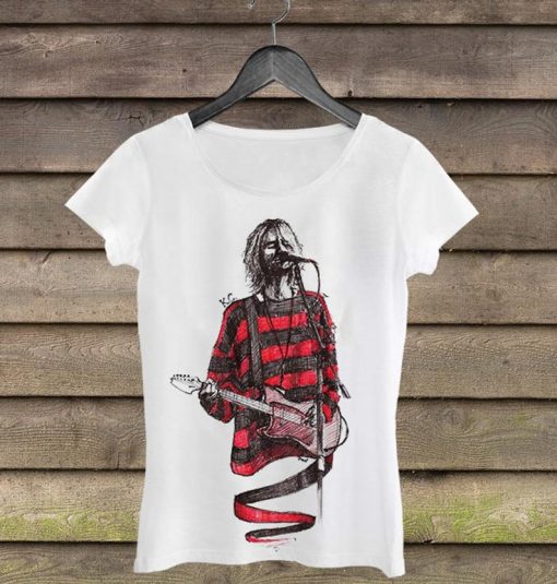 Kurt Cobain Woman Shirt