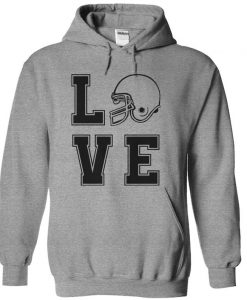 Love Football hoodie
