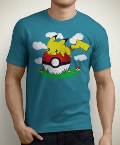 Pikachu doesn't want to go - Pokemon T-Shirt