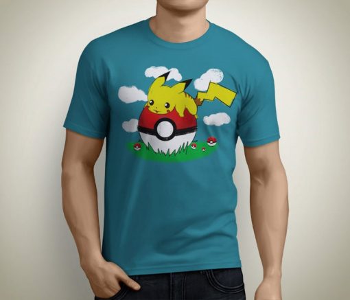 Pikachu doesn't want to go - Pokemon T-Shirt