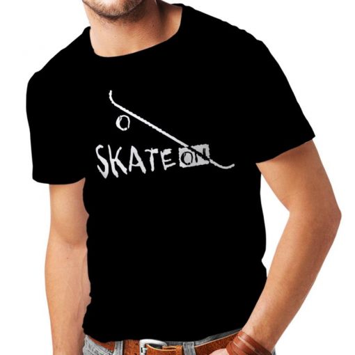 SKATE ON funny t-shirt