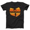 Wakanda Wu Tang Clan Black Panther African Pattern T-Shirt