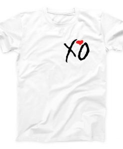 Xo Kiss Heart Kiss Me Emoji Weeknd T-Shirt