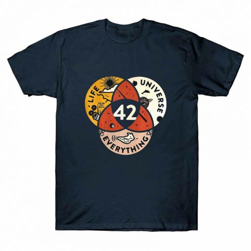 42 The Answer to Life The Universe and Everything T Shirt