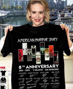 8th Anniversary Of American Horror Story T Shirt
