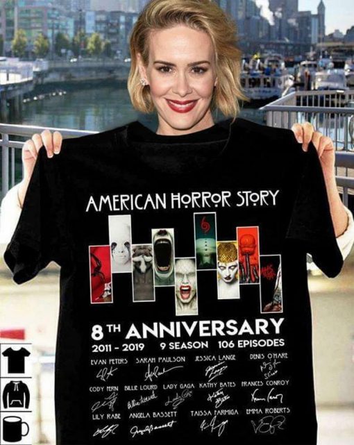 8th Anniversary Of American Horror Story T Shirt