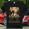 ABBA 48th anniversary 1972-2020 thank you for the memories signature T Shirt