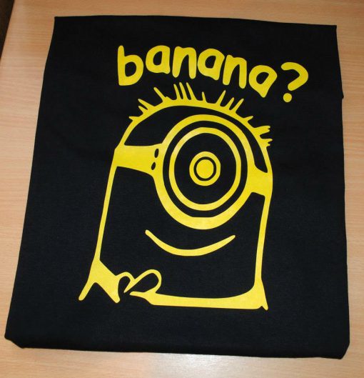 BANANA FUNNY MINION T-SHIRT