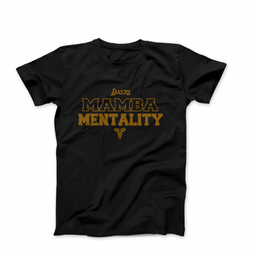 Black Mamba Los Angeles Lakers mentality t shirt