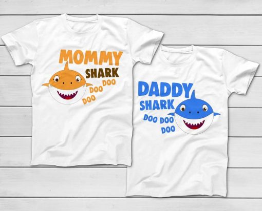 CUSTOM Shark Family T-Shirts