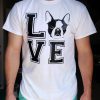 Cute Boston Terrier Love T Shirt