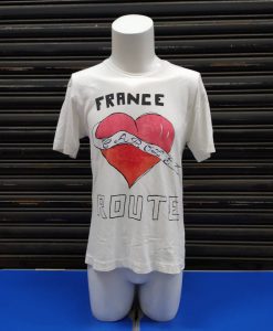 DES Garçons France Route t-shirt