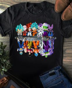 Dragon Ball Goku Chibi Water Mirror T Shirt