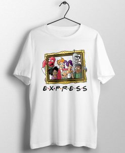 Friends Express - Futurama Planet Express Fry T-Shirt