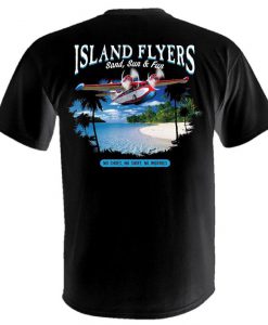 Island Flyers Tropical Seaplane T shirt