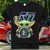 Jtah Jazz Basketball Baby Yoda Star Wars T Shirt