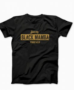 Kobe Bryant black mamba t shirt