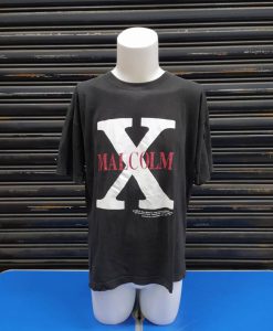 Malcolm X big printed tshirt