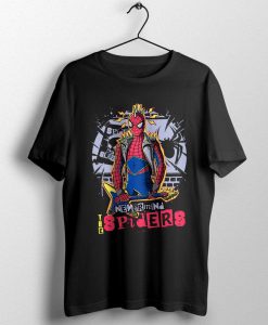 Nevermind The Spiders - Spiderman Spiderpunk Sex Pistols Sid Vicious T-Shirt