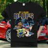 St. Louis Blues Saint Louis Baby Yoda Star Wars T Shirt