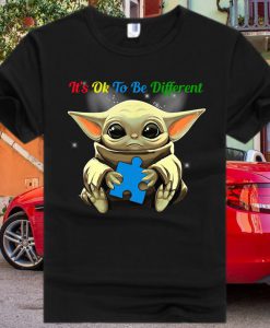 Star Wars Yoda,Baby Yoda It's Ok To Be Different T Shirt